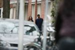 Amsterdam 12 april 2017
Humberto Tan met zijn vrouw Ineke op straat in amsterdam zuid