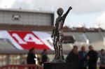 Amsterdam 25 april 2017
Huis Igone de JonghJohan Cruijff run van 14 km vanuit Olympisch stadon naar Arena. Johan Cruijff zou vandaag 70 geworden zijn. oa Estelle Cruijff Johnny Heitinga Sjaak Swart Erben Wennemars deden mee. Johan Cruijff beeldje