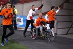 Amsterdam 25 april 2017
Huis Igone de JonghJohan Cruijff run van 14 km vanuit Olympisch stadon naar Arena. Johan Cruijff zou vandaag 70 geworden zijn. Johnny Heitinga