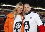 Amsterdam 25 april 2017
Huis Igone de JonghJohan Cruijff run van 14 km vanuit Olympisch stadon naar Arena. Johan Cruijff zou vandaag 70 geworden zijn. oa Estelle Cruijff Johnny Heitinga Sjaak Swart Erben Wennemars deden mee