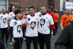 Amsterdam 25 april 2017
Huis Igone de JonghJohan Cruijff run van 14 km vanuit Olympisch stadon naar Arena. Johan Cruijff zou vandaag 70 geworden zijn. oa Estelle Cruijff Johnny Heitinga Sjaak Swart Erben Wennemars deden mee