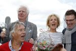 Rotterdam 9 mei 2017
Presentatie cd Joke Bruijs op een boot in Rotterdam. Joke met Gerard Cox