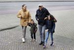 Amsterdam 13 februari 2016 
Premiere Zootropolis in het tropenmuseum. Jorgen Raymann met familieleden