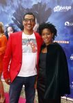 Ede 15 juni 2014
Premiere Heksen bestaan niet in de bioscoop van Ede. Senna en Leontine Borsato spelen een hoofdrol. Jorgen Raymann en Dolores Leeuwin