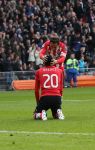 Eindhoven,23 April 2017 PSV-AJAX Seizoen 2016/2017, eindstand 1-0
Joshua Brenet probeert in de laatste minuut de stand nog op 2-0 te brengen. Helaas.......