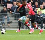 Eindhoven,23 April 2017 PSV-AJAX Seizoen 2016/2017, eindstand 1-0
Joshua Brenet