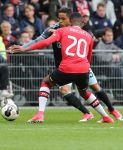 Eindhoven,23 April 2017 PSV-AJAX Seizoen 2016/2017, eindstand 1-0
Justin Kluivert