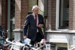 Amsterdam 5 april 2017 
Oud heineken directeur Karel Vuursteen op straat in amsterdam