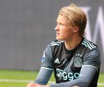 Eindhoven,23 April 2017 PSV-AJAX Seizoen 2016/2017, eindstand 1-0
Kasper Dolberg