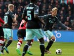 Eindhoven,23 April 2017 PSV-AJAX Seizoen 2016/2017, eindstand 1-0
Kasper Dolberg