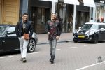 Amsterdam 12 mei 2017
Kenny Tete met een vriend op de pc hooftstraat