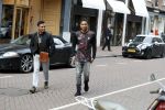 Amsterdam 12 mei 2017
Kenny Tete met een vriend op de pc hooftstraat