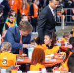 Veghel, 21 April 2017
Koningsspelen bij basisschool De Vijfmaster met Koningin Maxima en Koning Willem Alexander en Richard Krajicek