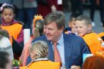 Veghel, 21 April 2017
Koningsspelen bij basisschool De Vijfmaster met Koningin Maxima en Koning Willem Alexander en Richard Krajicek