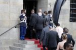 Amsterdam 28 april 2017
Koning Willem Alexander en Koningin Maxima vieren zijn 50e verjaardag met 150 nederlanders die op dezelfde dag jarig zijn in het palei op de dam
