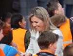 Veghel, 21 April 2017
Koningsspelen bij basisschool De Vijfmaster met Koningin Maxima en Koning Willem Alexander en Richard Krajicek