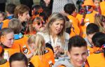 Veghel, 21 April 2017
Koningsspelen bij basisschool De Vijfmaster met Koningin Maxima en Koning Willem Alexander en Richard Krajicek