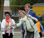 Veghel, 21 April 2017
Koningsspelen bij basisschool De Vijfmaster met Koningin Maxima en Koning Willem Alexander en Richard Krajicek