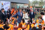 Veghel, 21 April 2017
Koningsspelen bij basisschool De Vijfmaster met Koningin Maxima en Koning Willem Alexander en Richard Krajicek