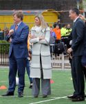 Veghel, 21 April 2017
Koningsspelen bij basisschool De Vijfmaster met Koningin Maxima en Koning Willem Alexander en Richard Krajicek