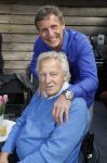 Lelystad 7 april 2017 
Uitreiking boek Christa Krommenhoek ( dochter Koos Alberts). Koos en Joke krijgen het eerste boek van haar. Pierre v dam met zijn vrouw