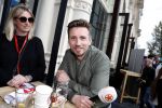 Amsterdam 8 april 2017 
Og3ne en andere deelnemers aan het songfestival in vondelpark CS . Koos v Plateringen