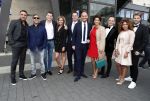 Hilversum 7 mei 2017
De Coiffure awards in studio 21. Kristina Bozilovic met man Marielle Smit met vriend Najib Amhali met vrouw en...