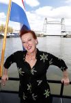 Rotterdam 9 mei 2017
Presentatie cd Joke Bruijs op een boot in Rotterdam. Loes Luca