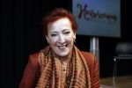 Amsterdam 13 april 2017 
Castpresentatie Huisvrouwen Bestaan Niet in vondel CS in het vondelpark. Loes Luca