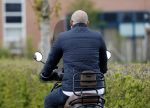 Hoorn 22 april 2017
Makan garmani de inmiddels ex vriend van Esther ( Vriendin Peter R de Vries) op zijn scooter