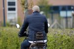 Hoorn 22 april 2017
Makan garmani de inmiddels ex vriend van Esther ( Vriendin Peter R de Vries) op zijn scooter