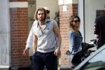 Amsterdam 31 maart 2017 
Manuel Broekman met zijn vriendin Adriana Mosk op straat in Amsterdam