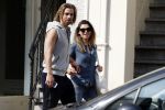 Amsterdam 31 maart 2017 
Manuel Broekman met zijn vriendin Adriana Mosk op straat in Amsterdam