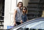 Amsterdam 31 maart 2017 
Manuel Broekman met zijn vriendin Adriana Mosk op straat in Amsterdam