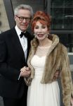 Hilversum 7 mei 2017
De Coiffure awards in studio 21. Marijke Helwegen met man