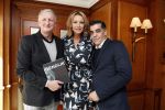 Amsterdam 6 april 2017 
Boekpresentatie Micky Hogendijk in Amstel hotel. Marc Knijnenburg met partner