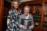 Amsterdam 6 april 2017 
Boekpresentatie Micky Hoogendijk in Amstel hotel. Micky met Jan des Bouvrie