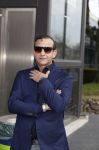 Hilversum 7 mei 2017
De Coiffure awards in studio 21. Najib Amhali met zijn vrouw Niama