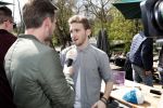 Amsterdam 8 april 2017 
Og3ne en andere deelnemers aan het songfestival in vondelpark CS . Nathan Trent