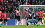 Eindhoven,23 April 2017 PSV-AJAX Seizoen 2016/2017, eindstand 1-0
Nicola Isimat-Mirin