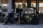 Amsterdam 6 april 2016
Gala Johnny Heitinga tbs alpe du6. Nicolette v Dam met Biro wagentje