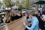 Amsterdam 8 april 2017 
Og3ne en andere deelnemers aan het songfestival in vondelpark CS 
OGene