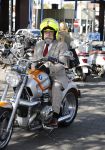 Amsterdam 8 mei 2017 
Oscar hammerstein op zijn BMW motor