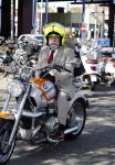 Amsterdam 8 mei 2017 
Oscar hammerstein op zijn BMW motor