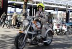 Amsterdam 8 mei 2017 
Oscar hammerstein op zijn BMW motor