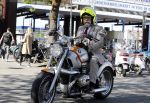 Amsterdam 8 mei 2017 
Oscar hammerstein op zijn BMW motor