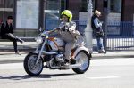 Amsterdam 8 mei 2017 
Oscar hammerstein op zijn BMW motor