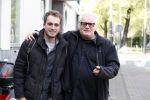 Amsterdam 13 april 2017 
Presentatie boek Dick Maas in de smet studios. Tatjana en Huub Stapel ontvangen het eerste exemplaar. Paul Ruven met zoon