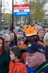 Tilburg 27 april 2017
Koningsdag in tilburg. Aanwezige leden van de koninklijke familie zijn, Koning Willem Alexander Koningin Maxima Prinses Amalia Ariane Alexia, Prins Constantijn prinses Laurentien Prins Maurits Prinses Marilene Prins Bernhard jr Prinses Annette Prins Floris Prinses Aimee Prins Pieter Christiaan en Prinses Anita. Guus Meeuwis en Gers Pardoel zingen ze toe. demonstratie tegen koninklijk huis en voor republiek