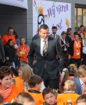 Veghel, 21 April 2017
Koningsspelen bij basisschool De Vijfmaster met Koningin Maxima en Koning Willem Alexander en Richard Krajicek